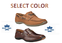 TIMBERLAND MEN&#39;S ANNAPOLIS 2 EYE MOC TOE  LEATHER BOAT SHOES SELECT COLOR - $68.55