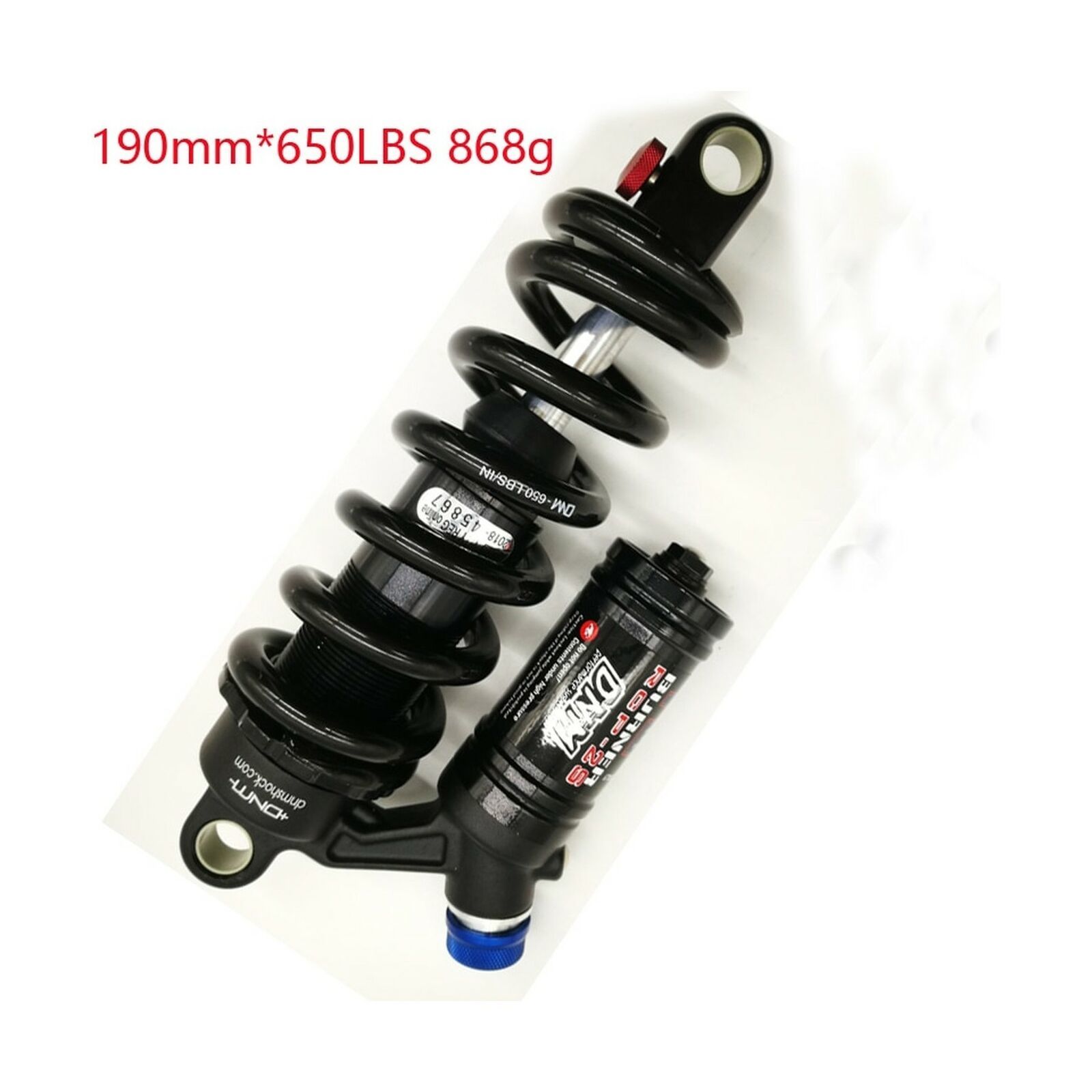 DNM Mountain Bike Downhill Coil Rear Shock 190mm MTB Rear Shock Lock