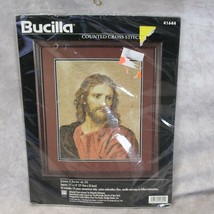 Bucilla 41644 JESUS CHRIST AT 33 Religious Counted Cross Stitch Kit Sealed NOS - $28.42