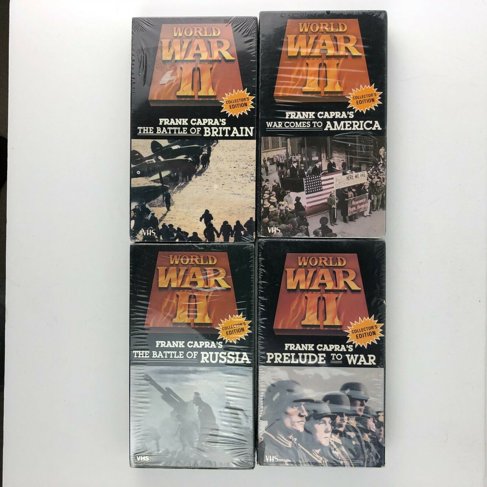 World War II VHS Video Tape - Select Individual Titles - VHS Tapes