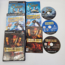 PS2 The Golden Compass, Surfs Up, Pirate Of The Caribbean 3 Game Lot CIB Manuals - $14.80