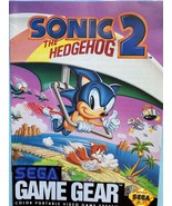 Sonic the Hedgehog 2 (Sega Game Gear)  Instructions Book - $12.95