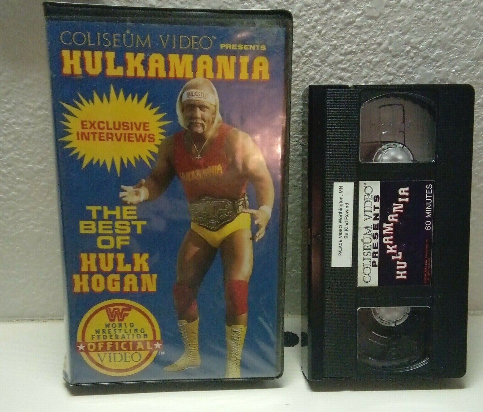 HULKAMANIA The Best Of Hulk Hogan VHS wwf wrestling COLISEUM Video TAPE ...
