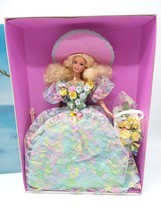 Mattel 1994 Barbie Enchanted Seasons Collection #12989 Spring Bouquet Barbie - $39.59