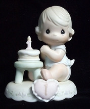 Precious Moments Growing In Grace Age 1 Blonde Version 136190 No Box - $10.89