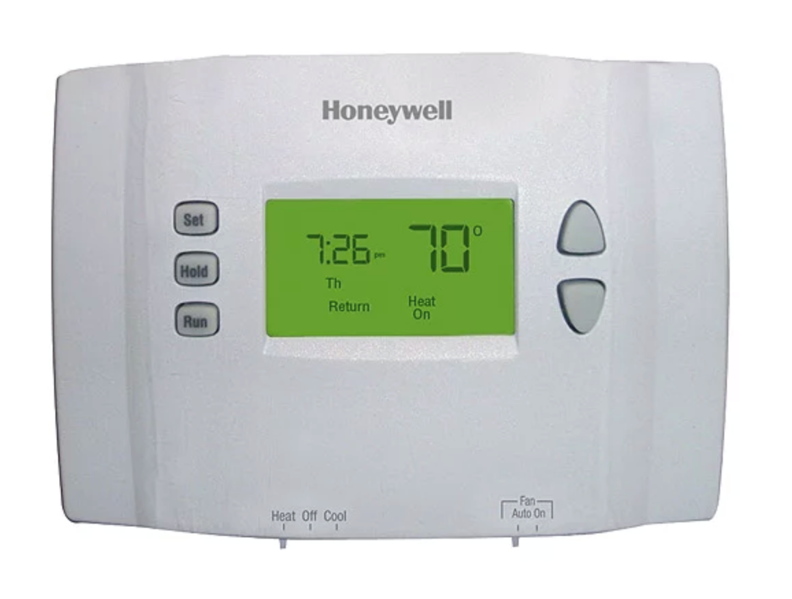 Honeywell RTH2510B 7 Day Scheduling Programmable Thermostat Heating