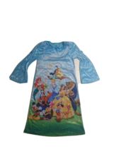 Disney Store Girls 5/6 Small Nightgown Dress Sleepwear Belle Aladdin Ariel - $14.65