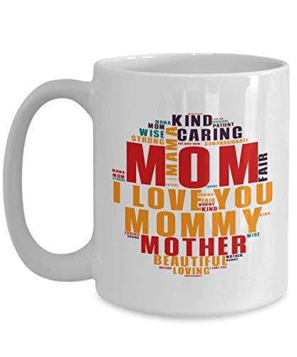 Mom Sayings Mug White Ceramic Cup Mother's Day Gift for Friend - Equipment