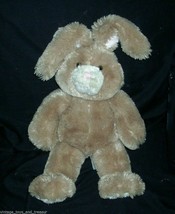 17 "tall construction bear brown tan bunny rabbit stuffed animal babw - $13.10