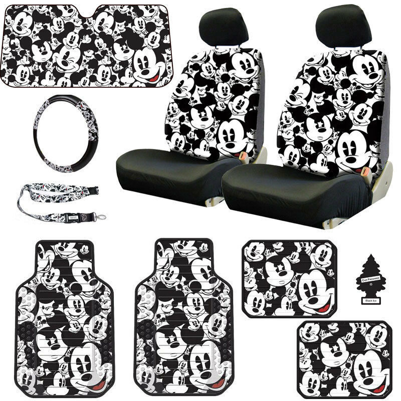 For Vw New Mickey Mouse 10pc Car Seat Covers And 50 Similar Items