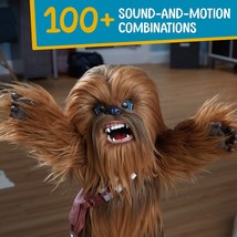 STAR WARS Ultimate Co-pilot Chewie Interactive Plush Toy, brought to life by fur image 1