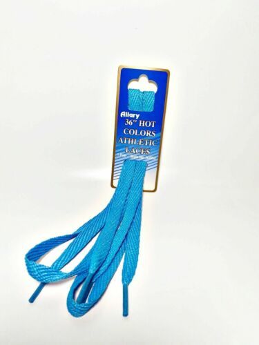 Lot De 4 Allary Style #A0952 36  Chaud Couleurs Athlétique Lacets,Bleu Sarcelle