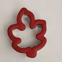 Wilton Comfort Grip Metal Cookie Cutter Maple Leaf Fall Thanksgiving Hol... - $7.91
