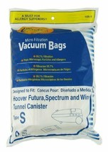 Hoover Type S Envirocare Brand Allergen Microlined Vacuum Bags - 6 Packs- 54 bag - $50.05