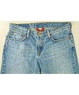 Lucky Brand Dungarees by Gene Montesano Denim Boyfriend Jeans Size 10/30 - $26.94