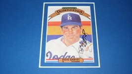 Steve Garvey Signed Framed 11x17 Volpe Poster Display LA Dodgers image 2