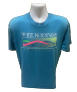 Vintage 1989 White Mountains New Hampshire Mens Single Stitch T-Shirt Ha... - $29.99