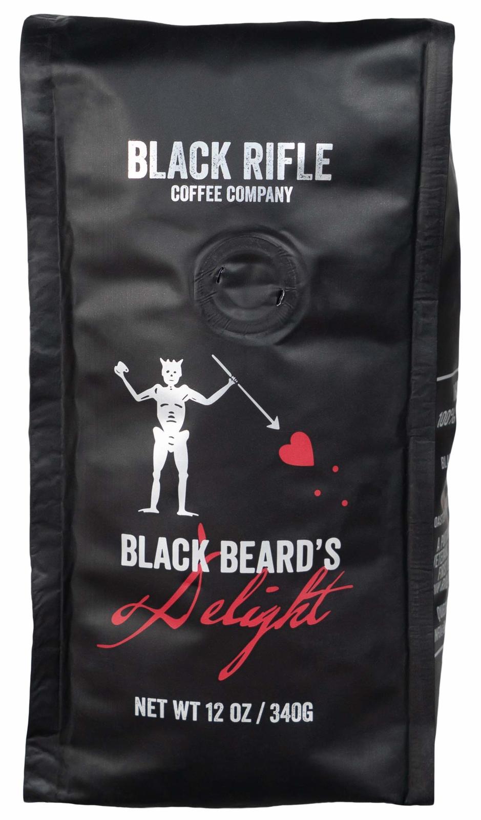 Black Rifle Coffee Company Blackbeard's Delight Coffee Dark Roast Ground, 12 Oun Ground Coffee