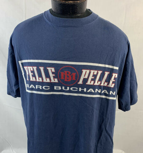 Primary image for Vintage Pelle Pelle T Shirt Single Stitch Marc Buchanan Men’s XL Hip Hop 90s