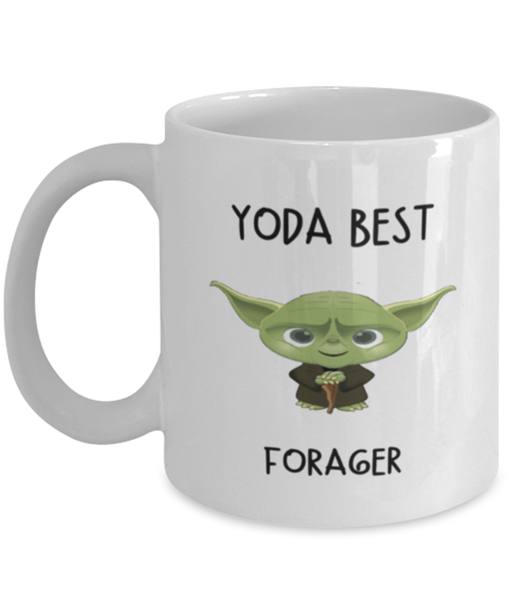 Forager Mug Yoda Best Forager Gift for Men Women Coffee Tea Cup 11oz
