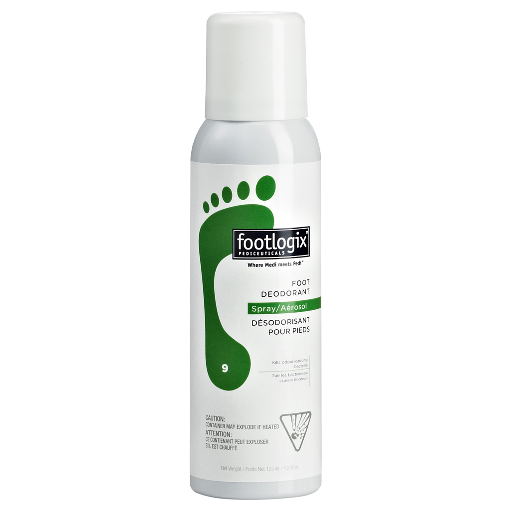 Footlogix Foot Deodorant Spray 4.2 oz / 125 ml Foot Creams & Treatments