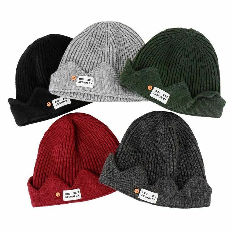 Men Women Winter Hat Knit Sailor Style Casual Beanie Warm Cap Fashion ...