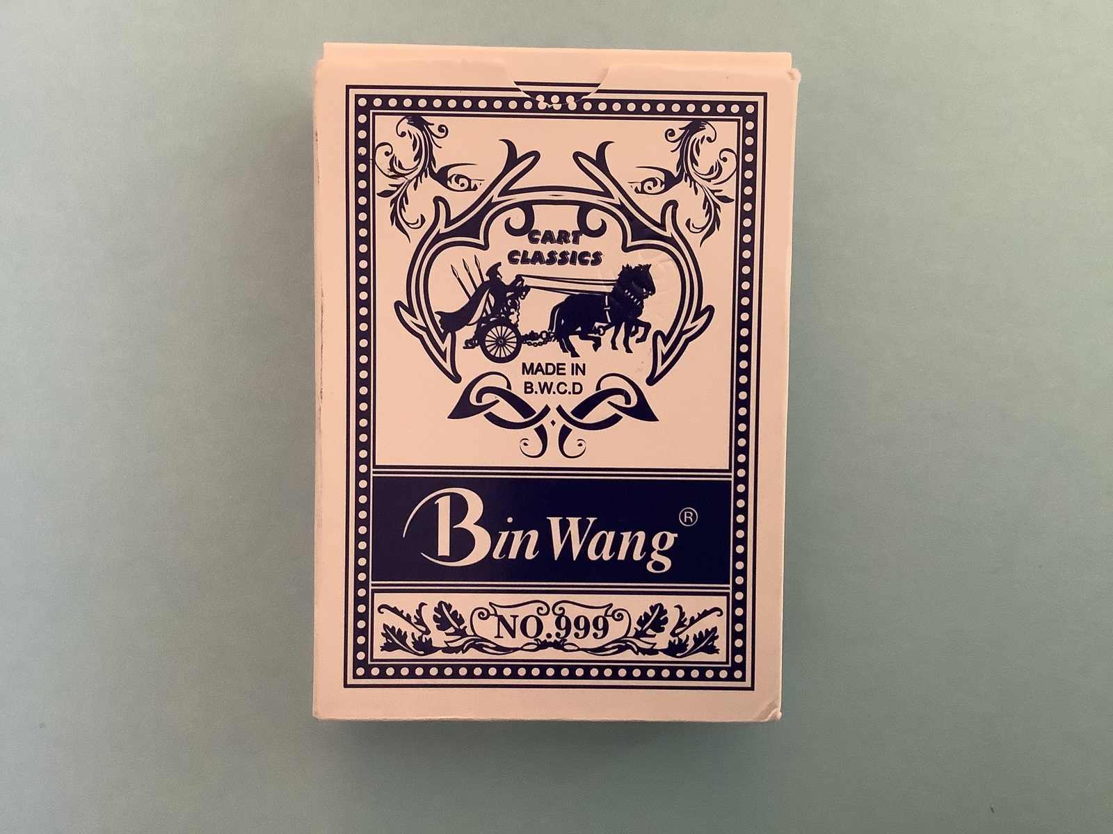 Bin Wang Cart Classics Playing Cards and 50 similar items