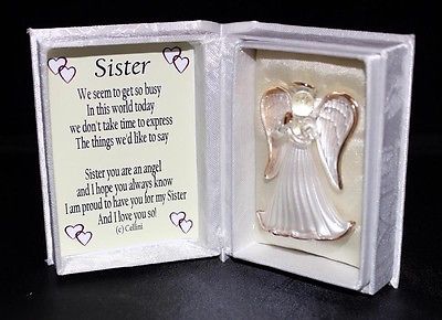 Sister Bridesmaid Gift Guardian Angel Poem And 50 Similar Items