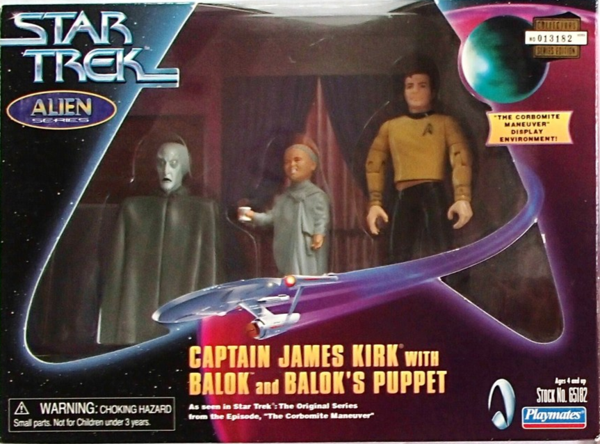 Star Trek Captain Kirk Balok Balok's Puppet Corbomite Maneuver 013182 ...