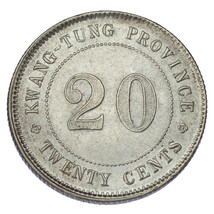 1921 Cina Kwang-Tung Provinciale 20 Centesimi Moneta (Bu Condizioni) Y #423 - $29.11