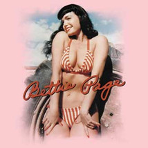 Bettie Page Wholesome!, Bikini Photo T-Shirt, NEW UNWORN - $14.50