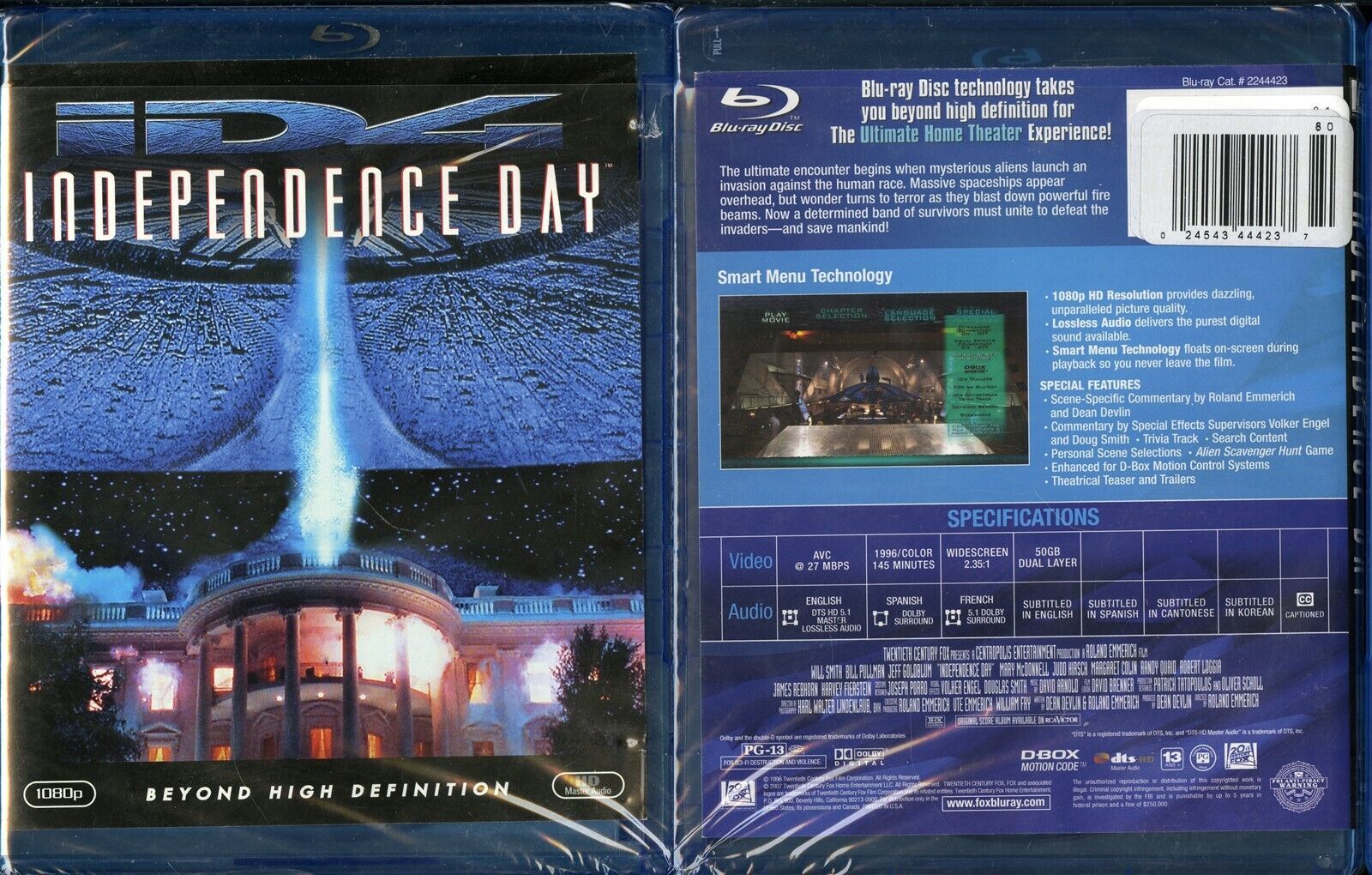 independence day blu ray 20th anniversary