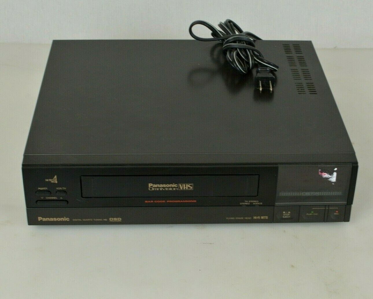 Panasonic D9SA52366 Omnivision VHS HiFi MTS Video Cassette Recorder