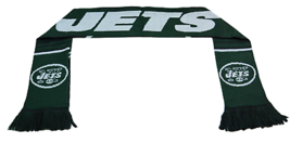 New York Jets NFL Football Team Knit Scarf by Forever Collectibles - $18.99