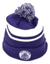 LSU Tigers TOW Agility NCAA Team Logo Pom Pom Knit Winter Hat Stocking Cap Toque - $16.14