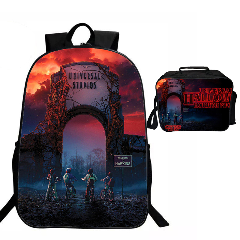 Stranger Things Backpack Package Special And 50 Similar Items - roblox theme backpack schoolbag daypack and 50 similar items