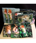 Vintage Mermaid Tin with cards - Gift cards - mermaid photo frame - Naut... - $65.00