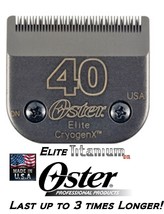 Oster Elite Titanium 40 Blade*Fit A5 Turbo,A6,Andis Agc,Smc,Dblc,Wahl Km Clipper - $54.99