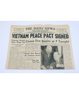Vintage Jan 27 1973 PA Daily News Newspaper End of Vietnam War - $39.59