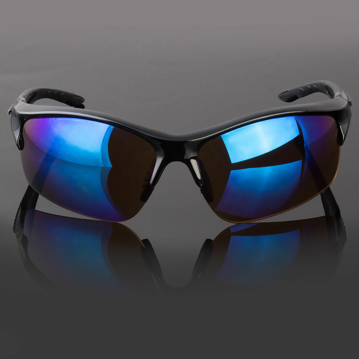Sport Wrap Hd Driving Vision Sunglasses Blue Lens High Definition Glasses Sunglasses