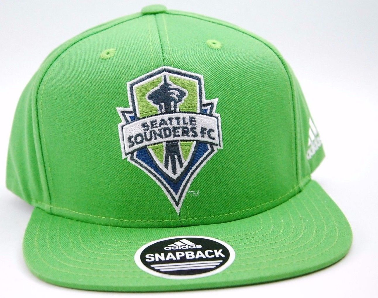 Seattle Sounders FC adidas VE58Z MLS Soccer Team Logo Snapback Cap Hat ...