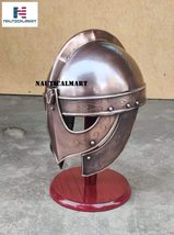 NauticalMart 17th Century VALSGRADE Armor Helmet The Knight Helmets in Copper  image 4