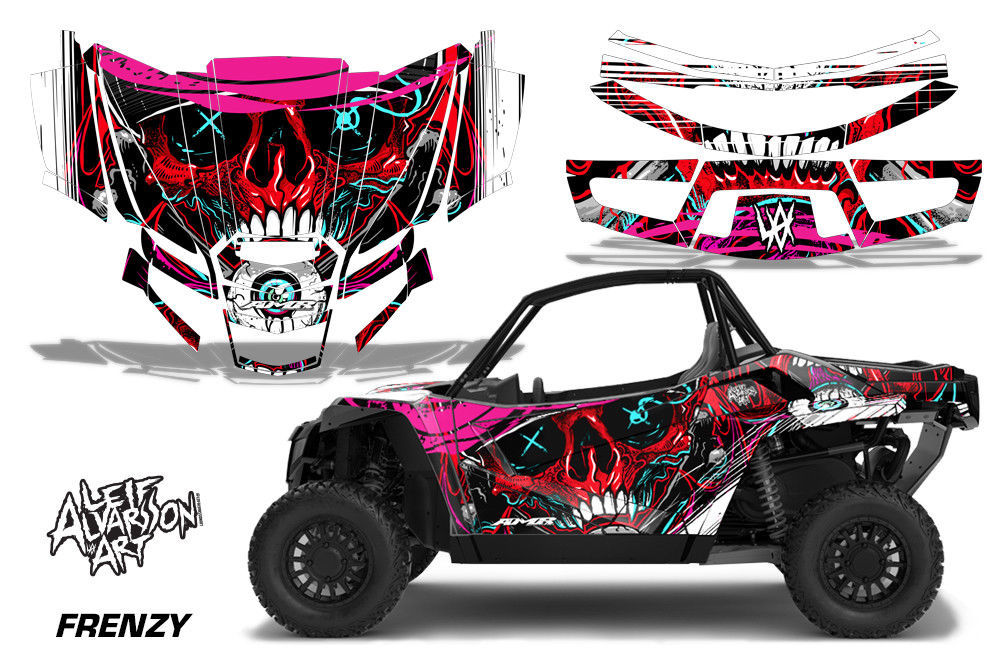 UTV Graphics Kit Decal Sticker Wrap For Arctic Cat Wildcat XX 2018