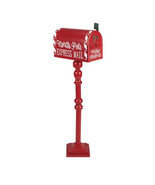 Holiday Time 38inch Metal North Pole Express Mail Box Christmas Decor - $89.97