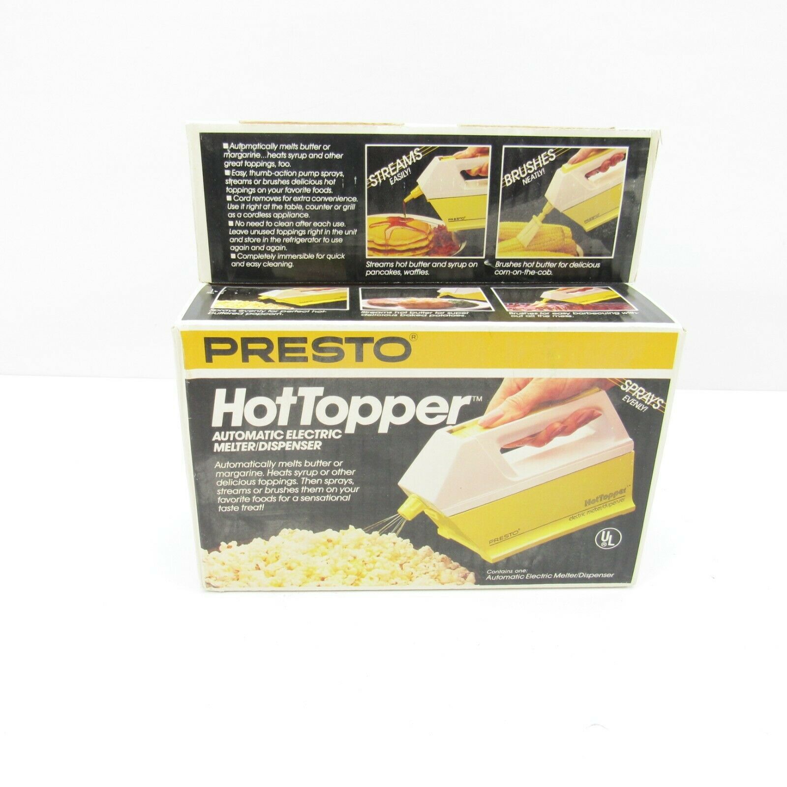 Vintage Presto Hot Topper Automatic Electric Butter Melter and Dispenser Sprayer Vintage Small