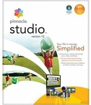 Pinnacle Studio Version 12 Movie Editing Windows Vista XP - $24.45