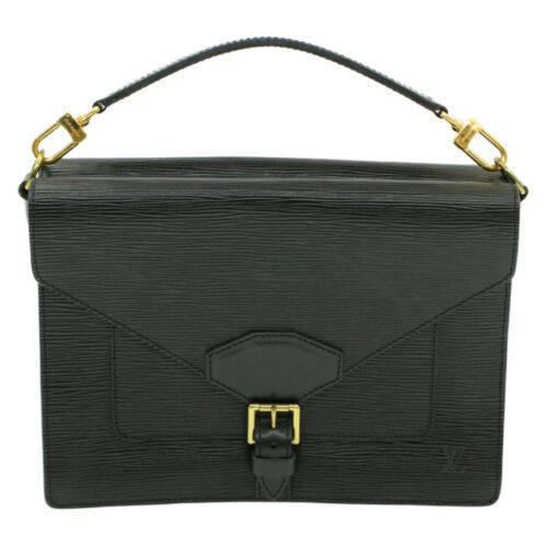 LOUIS VUITTON Epi Sac Biface 3Way Hand Bag Briefcase Black M52322 LV 14241 - Women&#39;s Bags & Handbags