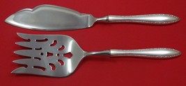 Michele by Wallace Sterling Silver Fish Serving Set 2 Piece Custom Made HHWS - $127.40