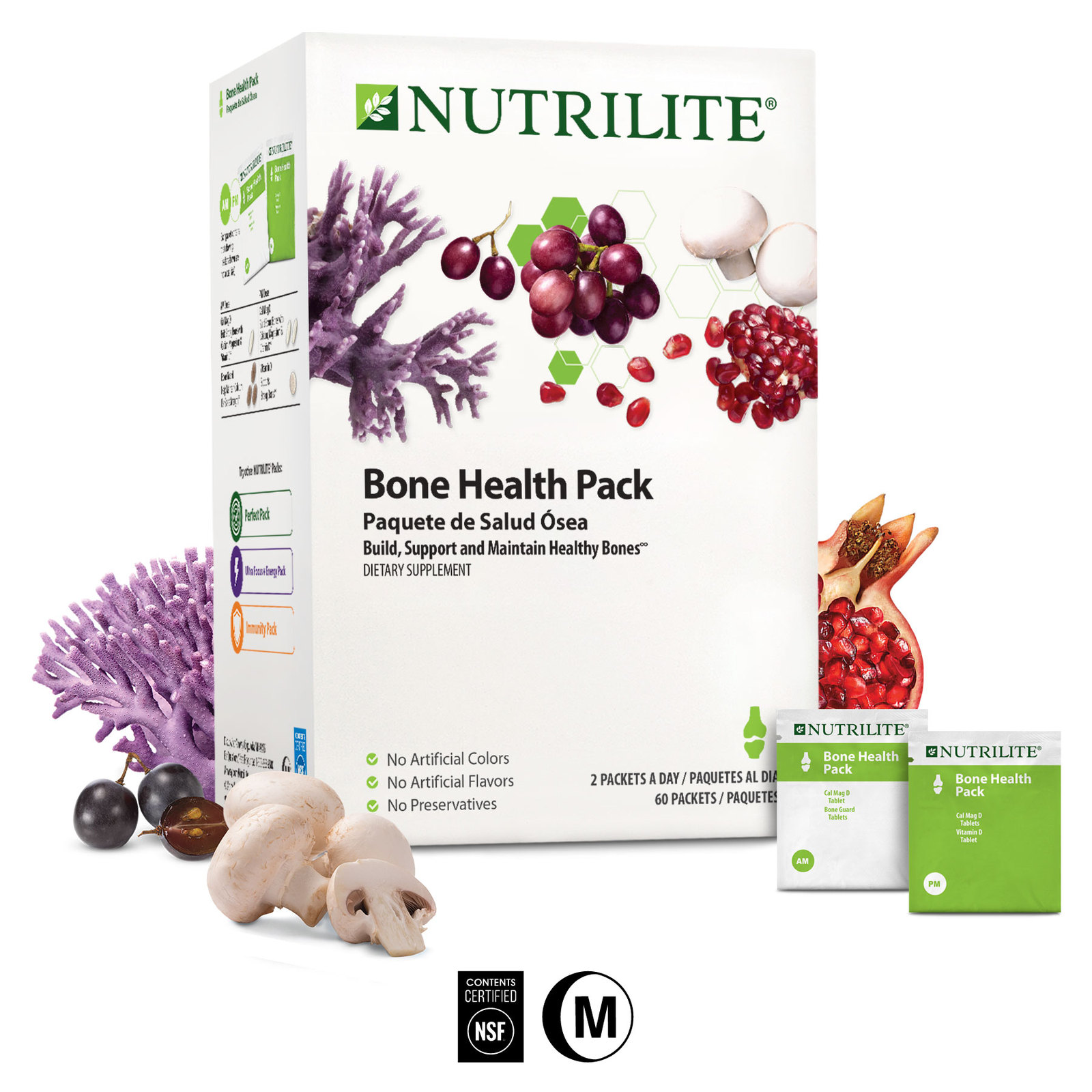 Nutrilite™ Bone Health Pack 60 Pack Build, support and maintain