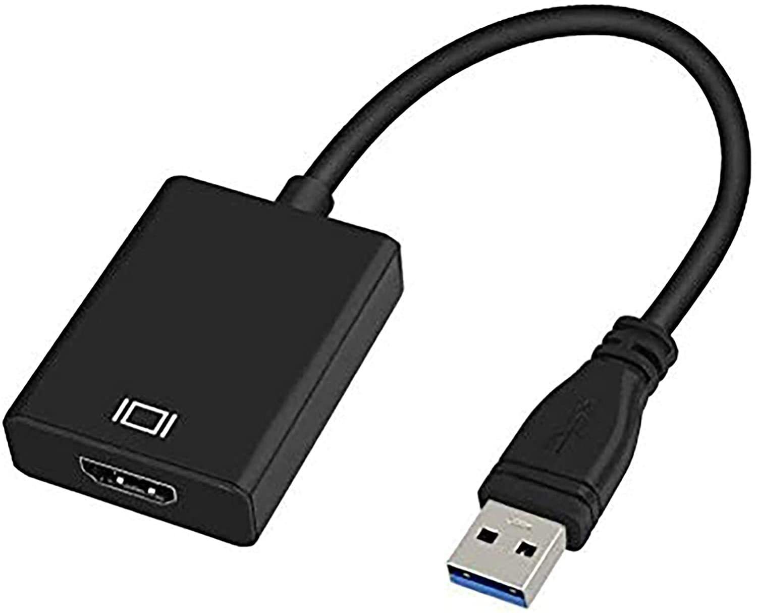 USB to HDMI Adapter, 1080P HD Audio Video Converter,USB 3.0/2.0 to HDMI Multiple